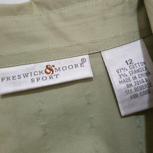 Presswick & Moore Sport Fitted Blouse - Picture 2 of 7